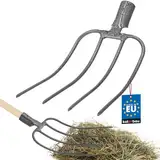 KOTARBAU® Forke Mistgabel Grabegabel Spatengabel Heugabel 4 Zinken Grabgabel 4 Zinken