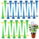 Automatisch Bewässerung Set, 24 PCS Pflanzen Bewässerung Automatisch,Tröpfchenbewässerung flasche,Pflanzen Bewässerung Spikes Einstellbar zur Blumen Gemüse im Innenbereich für Außenbereich