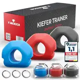 F.MERZCA® Premium Jawline Trainer – Kiefer Trainer definiert Kieferlinie & Gesicht mit dem Jawline Toner, Jaw Exerciser; Doppelkinn Entferner, Gesichtstrainer mit Schutz für Zähne & Muskeln entwickelt