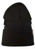 Levi's Unisex New Slouchy Beanie W Red Tab Detail Strickmütze, Schwarz (Black), One size