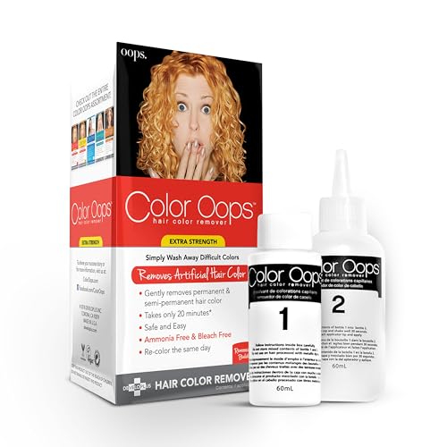 Color Oops Hair Color Remover Extra Strength 1 Application by Developlus