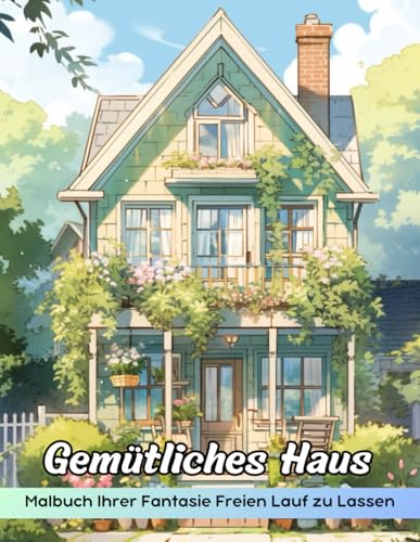 Gemütliches Haus Malbuch: Malvorlage „Gemütliches Haus“, Eine Warme Reise Durch Charmante Und Komfortable Häuser