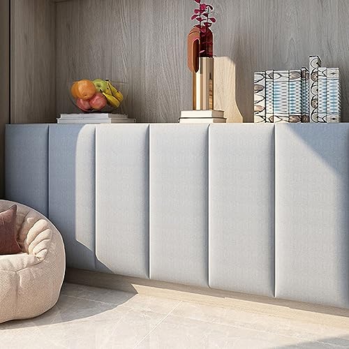 NEPHRA 3D Wall Panels Wandkissen Zum Aufhängen, Wandpaneele Selbstklebend Gepolstert, Wandpolster Selbstklebend für Kinderzimmer Kopfteil Bett 120 150 160 180 200cm (Farbe : D, Größe : 200cm)