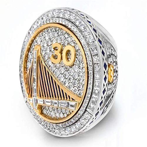 Stilvolle Einfachheit Championship Ring für Den Menschen, 2015 Golden State Warriors Curry Replica Ringe für Fans Collection Nba Größe 9-12,10, N-J, 11