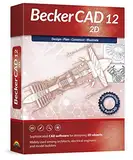 Becker CAD 12 2D - professional CAD software for 2D design and modelling - for 3 PCs - 100% compatible with AutoCAD - Windows 10, 8.1, 7