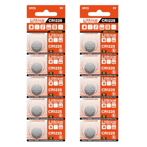 HAISENG 2 Blatt CR1225 Taste Batterien 3V Für Haushaltsgeräte Wie Alarme Pedometer Und LED Light Stable Netzteil Versorgung