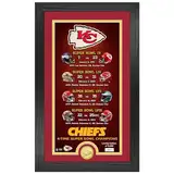 Highland Mint Kansas City Chiefs 4 x Super Bowl Legacy Coin Bild