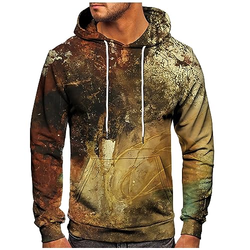 Poloshirt Herren Kurzarm Herren Hoodie T-Shirt Poloshirts Für Herren Strickjacken Für Herren Partner Geschenke Fleecejacke Herren Sweatshirt Herren Langarmshirt Herren（5-Multicolor,6XL）