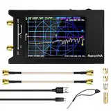 NanoVNA-H4 Vektor-Netzwerkanalysegerät, 4-Zoll-LCD-Display 50 KHz-1,5 GHz VNA HF UKW UHF UV-Vektor-Netzwerkanalysator Antennenanalysator mit 1950-mAh-Batterie