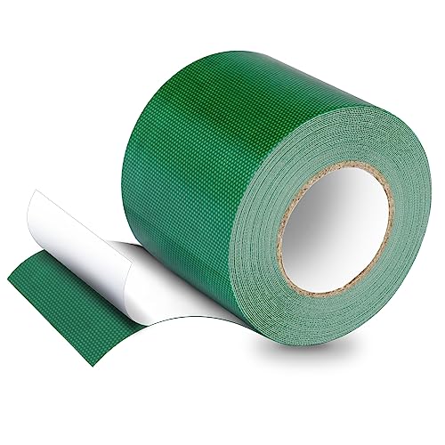 PVC Planenband, Reparaturklebeband für Gewebeplanen, Planenflicken, 5M*8CM, für lkw abdeckplane, Markise, Zelt, Grün