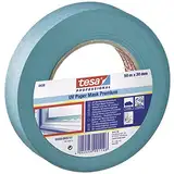 Tesa tesakrepp® UV-Schutzband (L x B) 50m x 30mm blau 4438-17-00 Inhalt: 1 Stück