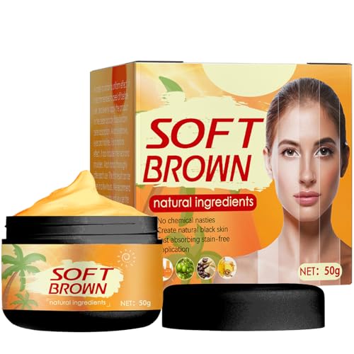 Brown Bräunungsbeschleuniger, Bräunungscreme, Solarium Bräunungsbeschleuniger, Premium Bräunungsbeschleuniger-Creme, Natürliche Bräune in der Bräunungskabine
