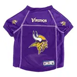 Littlearth Basic Haustiertrikot für Unisex-Erwachsene, NFL Minnesota Vikings, Team-Farbe, Größe S