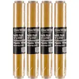 ChicWrap Professionelle Kunststoff-Folie laden Rollen 12 x 250 Fuß Zoll, 4er-set