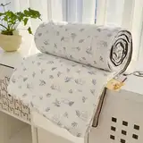 DOTBUY-SHOP Bettüberwurf Steppdecke, Süße Tiere Tagesdecke Baumwolle Leichte Tagesdecken mit Präge Wohndecke aus Gesteppt Bettdecke für Einzelbett Doppelbett (Fuchs,150x200cm)
