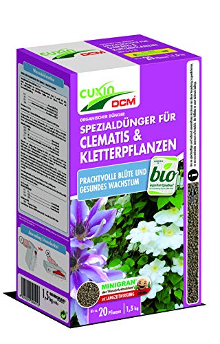 Cuxin Spezialdünger für Clematis und Kletterpflanzen, 1,5 kg