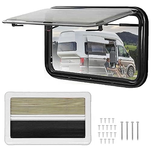 HXLDZOU Wohnmobilfenster, Dachlüftungen, Schiebefenster, Seitenfenster, Fensteraustausch, geeignet für Mobile Wohnmobile