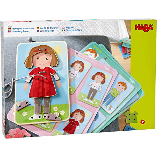 HABA Fädelspiel Anziehspaß (Kinderspiel)