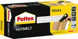 Pattex Hotmelt Sticks zum Nachfüllen, Klebesticks für die Heißklebepistole mit extrem hoher Transparenz, zum Basteln, Dekorieren und Reparieren, 50 Stück