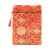 Doppelschichtige Mehrzwecktasche aus Seidensatin, für Reisen, Geschäft und Zuhause, für Mode-Accessoires für den täglichen Gebrauch