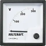 VOLTCRAFT AM-72x72/300V AM-72x72/300V Analog-Einbaumessgerät AM-72x72/300V 300 V Drehspule