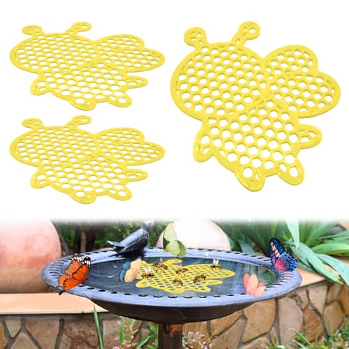 ARTGUTS 2 Stück Schwimmende Bieneninsel,Bienentränke für den Garten,Werkzeug für den Außenbereich, Gartendekoration, durstige Bestäuber, for Bee Houses, Gardens, Orchards