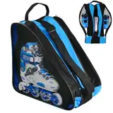 SLTAXAR Rollschuh Tasche Inliner Tasche Kinder Skatertasche Schlittschuhe Tasche für Inliner Ice Skate Bag Skischuhtasche Verstellbar Trageriemen Schlittschuhtasche Rollschuhtasche für Herren Damen