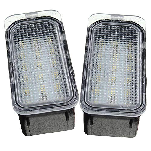 Kennzeichenbeleuchtung Nummernschild Licht Birne Number-Kennzeichen Licht für Ford Focus Mk II Fiesta Mk VII Mondeo MK IV Kuga S-Max 2008-2019 Blinker Lampen