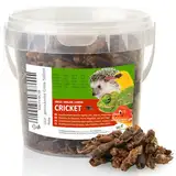 UGF - Getrocknete Grille 500ml Eimer (80g), Grillen Insekten, Vogelfutter Wildvögel Ganzjährig, Schildkröten Futter, Igelfutter, Eidechsenfutter, Fischfutter