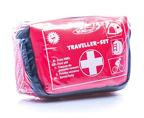 Wund med Travel Set für die Erste Hilfe unterwegs 32 teilig