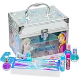 Disney Frozen Kinderschminke Set | Mädchen Make-up Set mit Lipgloss, Nagellack und mehr | Geburtstagsgeschenk für Kinder ab 3 Jahren von Townley Girl