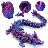 3D Gedruckter Dracheim Ei Geheimnisvolle Drachen Spielzeug Realistische Realistische Beweglicher Drachen Figuren flexible Gelenke Heimdekoration Schreibtischspielzeug Heimbürodekoration Schreibtischsp