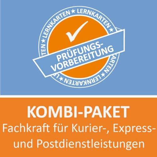 Kombi-Paket Fachkraft für Kurier‐, Express‐ und Postdienstleistungen Lernkarten: Erfolgreiche Prüfungsvorbereitung auf die Abschlussprüfung