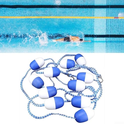 SPORTARC Schwimmbad-Sicherheitsseil, Teilung mit starkem Auftrieb, 5 m Schwimmbad-Trennseil