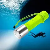 Kriogor 1100LM LED Wasserdicht Unterwassersport Tauchgang Tauchlampe Taschenlampen für Tauchen mit Handschlaufe