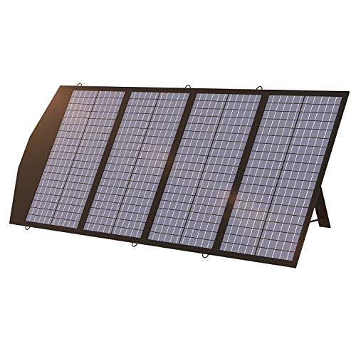 ALLPOWERS 140W Faltbares Solarpanel Faltbares Solarmodul Faltung Solarladegerät Kit für Camping und Garten Powerstation Generetion Schnellladun Notstromversorgung Tablet Hoher Wirkungsgrad