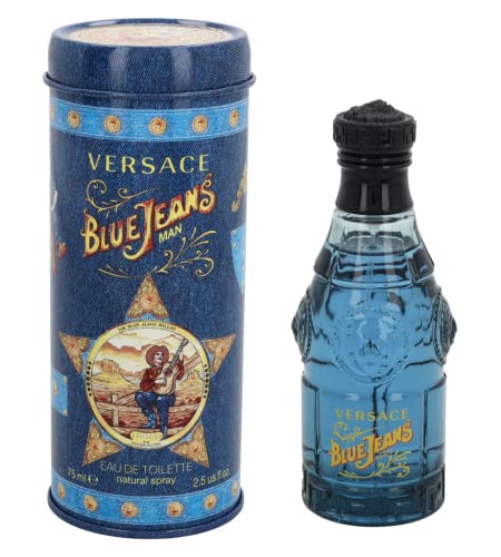Versace – BLUE JEANS Eau de Toilette Zerstäuber 75 ml