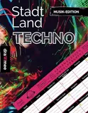 Stadt Land Techno: Quiz für Raver - Geschenk Elektronische Musik, Dance, Vocal House: Spielblock mit 35 Blatt Din-A4 (Seiten zum Ausschneiden)