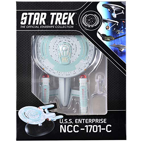 Hero Collector | Star Trek The Official Starships Collection | Eaglemoss Model Ship Box U.S.S. Enterprise NCC-1701-C