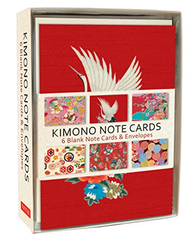 Kimono Note Cards: 6 Blank Note Cards and Envelopes: 6 Blank Note Cards & Envelopes (4 x 6 inch cards in a box)