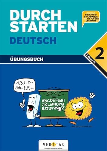 Durchstarten - Deutsch - Bisherige Ausgabe - 2. Schulstufe: Dein Übungsbuch - Übungsbuch mit Lösungen