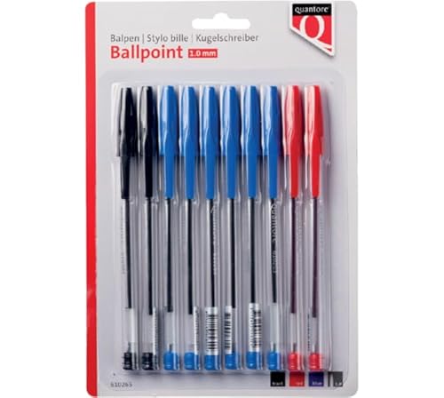 Balpen Quantore stick assorti blister