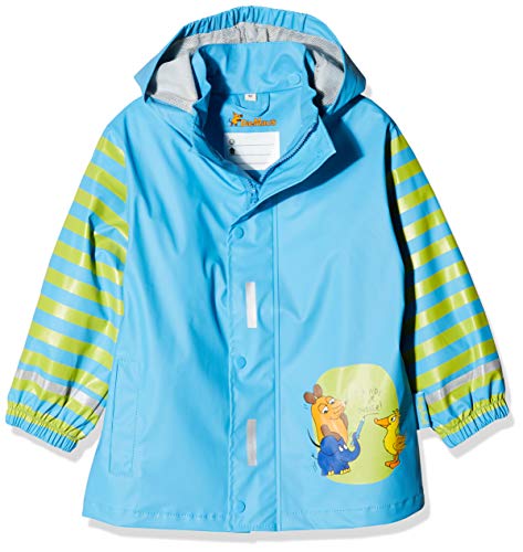 Playshoes Jungen Regen-Mantel Freunde für Immer 408506, 7 - Blau, 98