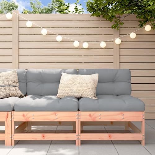 ShCuShan Gartensofas, 2 Stück, Massivholz, Douglasis, Gartensofas, Sofabezug, Außensofa-Abdeckung