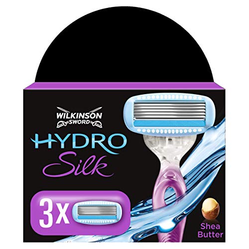 Wilkinson Sword Hydro Silk Rasierklingen, für Damen Rasierer, 3 St
