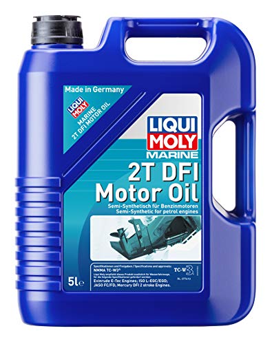 LIQUI MOLY Marine 2T DFI Motor Oil | 5 L | Boot 2-Takt-Öl | Art.-Nr.: 25063, farblos