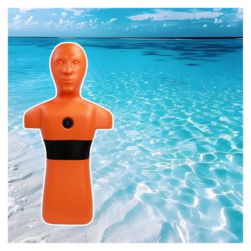 Wasserrettungs-Trainingsdummy für Notfall-Übungen, realistische Simulationsausrüstung für Pool-, Ozean- und Strand-Sicherheitspraktiken