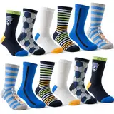 Cirorld Socken Kinder Junge 6 Paare wandersocken schulkind Kindersocken Baumwolle Socken 2-14 Jahre