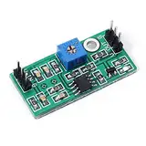 Spannungs Komparator Modul, LM393 Komparatormodul Spannungskomparatormodul Hochpegelausgang 3,5-24 V mit LED-Anzeige