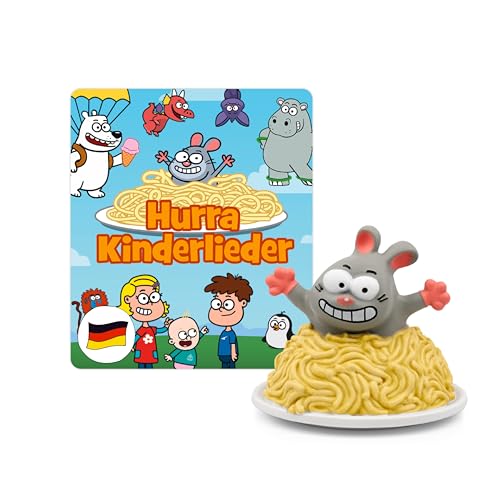 tonies Hörfigur für Toniebox, Hurra Kinderlieder – Best of, Kinderlieder für Kinder ab 3 Jahren, Spielzeit ca. 55 Minuten